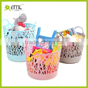 Emc Laundry Basket Plastic, Emc Plastic Laundry Baksets With Handle thumbnail-3