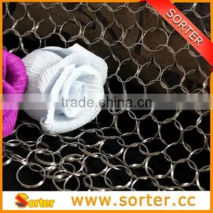 Hot Sale Metal Chain Mail Ring Curtain for Room Divider Interior Decoration thumbnail-1