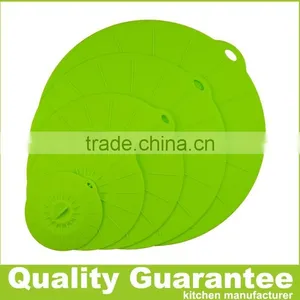 2016 New Food Grade Silicone Lid-cooking Pot Lid-Microwave Pan Bowl Lids Cover-Silicone Suction Lids thumbnail-2