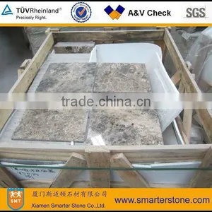 Dark Emperador Marble Composite Tiles thumbnail-1