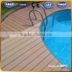 WPC Factory Wholesale Cheap Wpc Co-extrusion Decking thumbnail-2