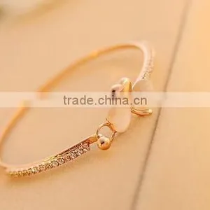Wholesale Stainless Steel Bracelet Opals Bangle Bracelet thumbnail-5