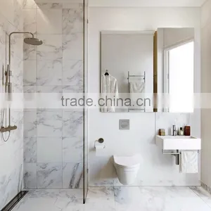 Wholesales Home Decoration Natural Stone Greece White Thassos Marble Tiles thumbnail-2