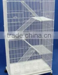 4-Layer Ladders Metal Chinchilla Cage, Metal Ferret Cage, Hamster Cage thumbnail-1