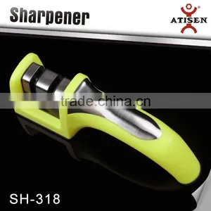 Hot Sale Two Stages (Diamond & Ceramic) Kitchen Knife Sharpener thumbnail-1