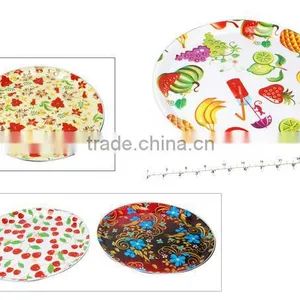 Plastic Round Fruit Tray thumbnail-1
