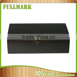 Hot Design Custom Blank Wooden Wine Box thumbnail-1