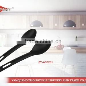 New as Seen on tv Products 2014 Plastic Nylon Mini Spoon With Hole Black Handle thumbnail-1