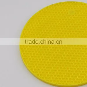 Colourful Fashion Multipurpose Round Silicone Cup Mat thumbnail-2