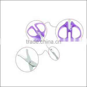 Nose Hair Scissors Factory Price HB-4102 Round Sharp Safety Scissors thumbnail-2