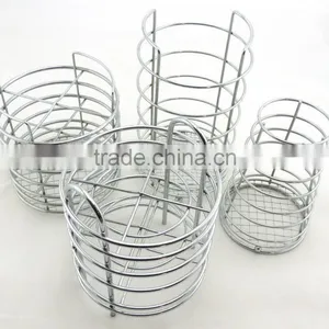 Metal Stand Kitchen Tool Holders Cutlery Basket thumbnail-1