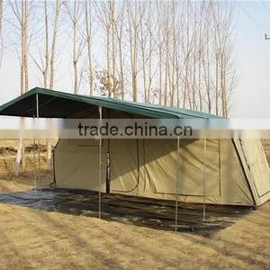 New Outdoor Equipment Canvas Camper Trailer Tent thumbnail-1