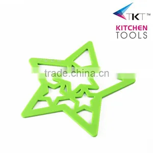 Star Shape Silicone Coffee Hot Water Heating Cup Mat Cup Holder Cup Pad thumbnail-1