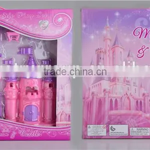 2016 New Fashion Kids Furniture Toy Plastic Castle Play Set thumbnail-4