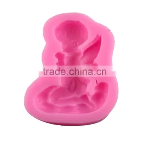 Baby's Wings Angel Boy Mould DIY Turn the Sugar Cake Mould the Silicone 1688 Agent thumbnail-3