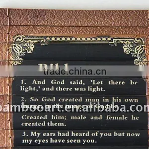 Bible Verse-bamboo Carving Slips thumbnail-1