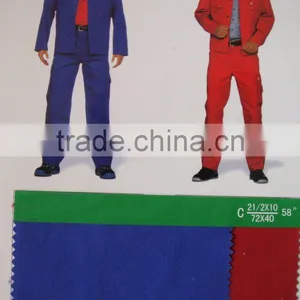 Cvc Uniform Fabric/business Suit Fabrics/labour Suit Fabrics/jumper Fabric/overalls Fabrics thumbnail-1