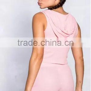 2017 New Tank Top and Shorts Sports Two Piece Wear thumbnail-3