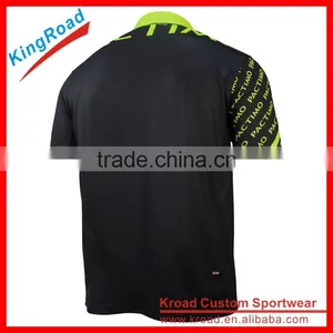 Custom Made Fashion Golf Uniform Sublimated Quick Dry Polo Shirt thumbnail-2