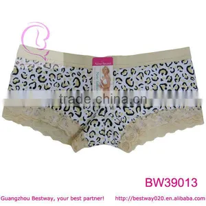 Ladies Fashion Leopard Shorts Underwear thumbnail-1