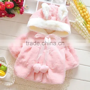 Imitation Rabbit Children With a Thick Soft Winter Coat Comfortable Jacket thumbnail-2