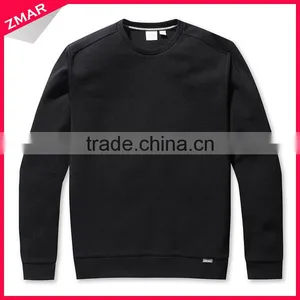 Fashion Long Sleeve Pullover Wholesale Mens Crewneck Sweatshirt thumbnail-1