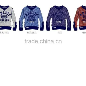 Boy Sweater Pullover Kids Hoodies Sweatshirt Winter Kid Top thumbnail-2