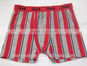 Yarn Dye Stripe Boxer Shorts for Men thumbnail-1