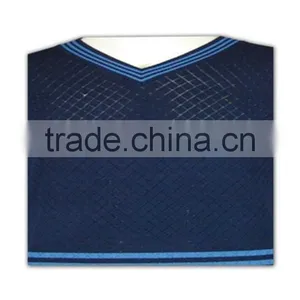 ISO9001/BSCI Manufature Popular Navy Blue Fitted Pullover Cardigan Sweater thumbnail-5