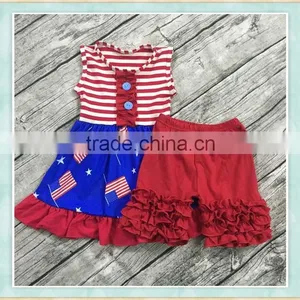 4th of July Outfits Girls Boutique Clothing Wholesale Children's Boutique Clothing thumbnail-1