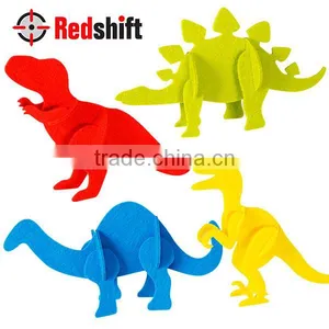 Make it Yourself Educational Toy Dino Stiff 3D Felt Puzzle thumbnail-2