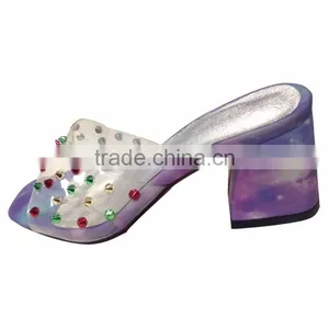 Silver 3m Reflective Fabric for Making High-heeled Shoes thumbnail-2