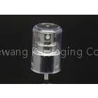 Aluminum UV Silver Coated Water Mist Sprayer Pump With Transparent Over Cap thumbnail-1