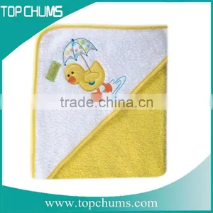 2016 China Supplier Promotional Soft and Beautiful Cotton Hooded Baby Towel thumbnail-2