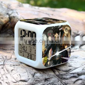 (Hot Anime) Led Clock Gin Tama Alarm Clock,LED Digital Clock, Low Price Led Digital Clock Display thumbnail-4