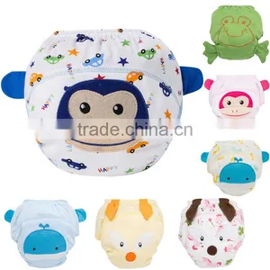 Waterproof 100%cotton Baby Cloth Nappy Diaper thumbnail-1