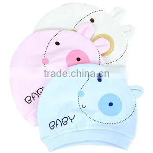 Cartoon Design Cute Lamb Knitted Cotton Baby Fancy Beanie Hat thumbnail-1