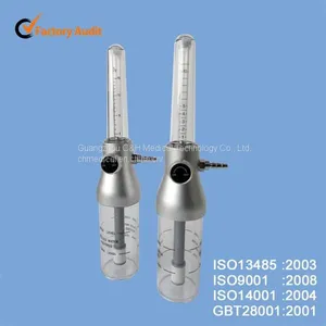 Wall Type Medical Gas Outelt Using Medical Oxygen Inhaler / Flowmeter With Humidifier thumbnail-2
