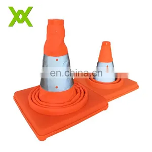 24 Inch Orange Cone Scalable Road Safety Traffic Cones thumbnail-3