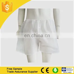 Disposable PP Nonwoven Men's Boxers Underwear for Sauna SPA thumbnail-2