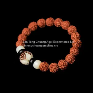 Nepal Small Diamond Bracelets Vajra Bodhi Men Wenwan Lap Beads Bracelets Pu Tizi Retro Bracelet thumbnail-1