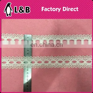 Fashion 2016 Milk Silk Embroidery Lace Trimmings Fancy Embroidery Lace Trim,embroidered Bridal Lace Trim thumbnail-4