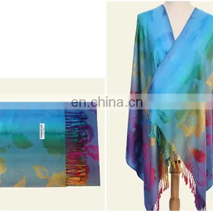 Promotion Jacquard Pattern Wholesale Scarf Hijab Shawl thumbnail-6
