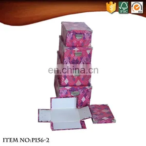 Customized Luxury Paper Folding Storage Box thumbnail-4