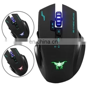 Dropshipping Combatwing W100 Rechargeable 2.4G Wireless Wired Gaming Mouse Optical Mice With 4 Adjustable DPI Levels & 8 Buttons thumbnail-1