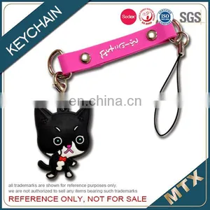 2016 Fashionanle Cute Custom 3D Design Soft PVC Keychain thumbnail-5