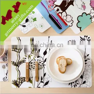 Anti-slip pp Placemat / Plastic Pvc Placemat thumbnail-3