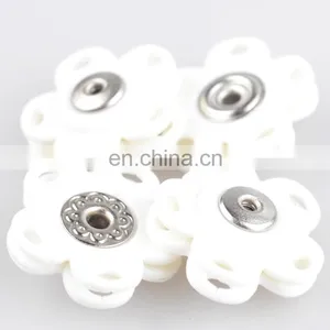 2015 New Fashion Metal Brass Nylon Plastic 20mm Button thumbnail-5