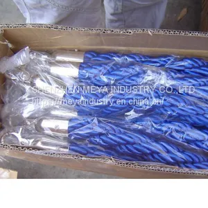 Braided Barrier System Rope With Chrome End thumbnail-2