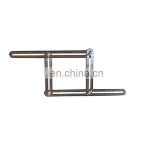 High Quality Stainless Steel Angleizer Template Tool Multi-angle Ruler thumbnail-1